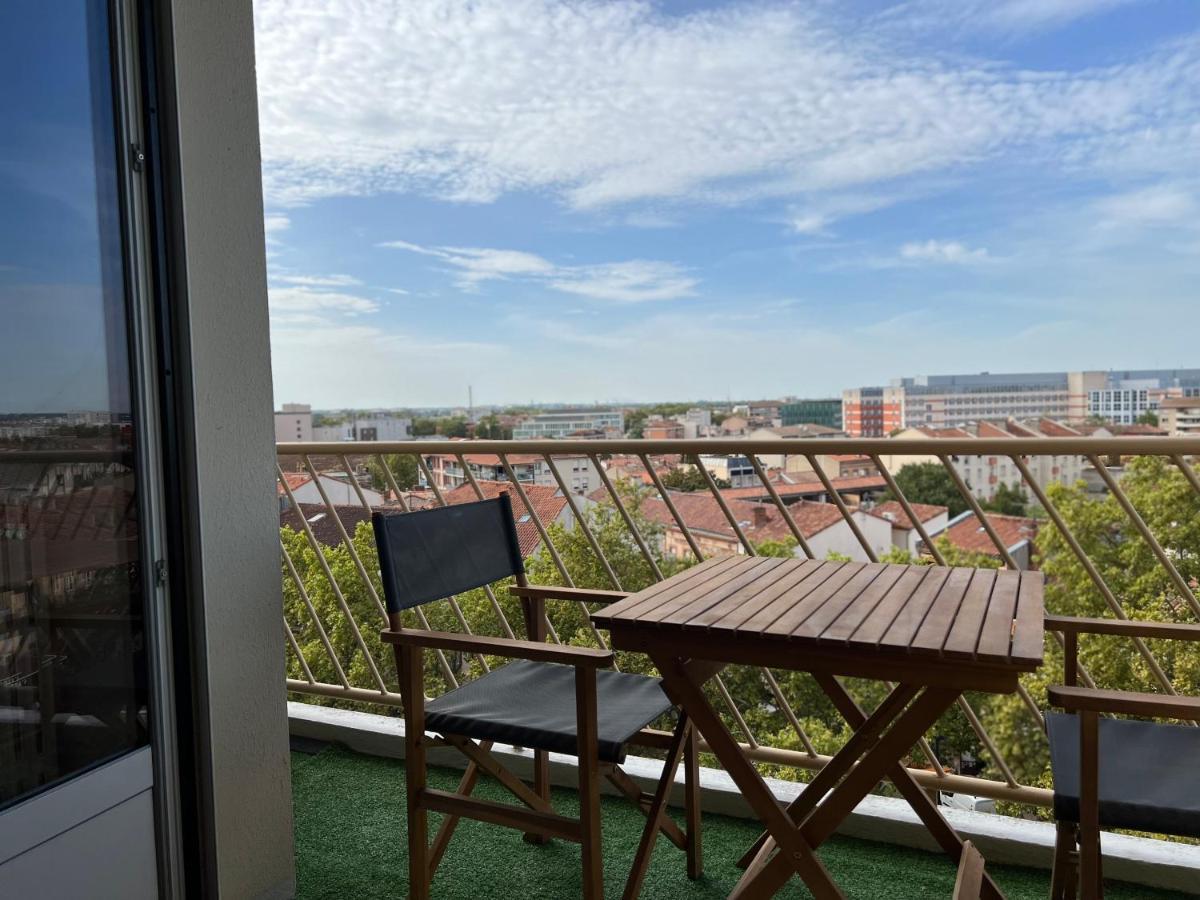 Appartamento T3 Hyper Centre - Avec Vue Panoramique Tolosa Esterno foto